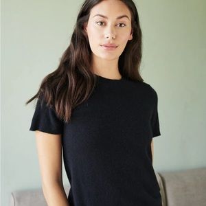 Quince - Mongolian Cashmere Tee - XS